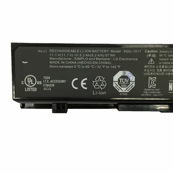 11.1 V 57Wh Naujas Originalus CQB918 Nešiojamas Baterija E217462 Baterija Nešiojamas SQU-1017 S430 S530 P420 S425 S525 S535 PD420