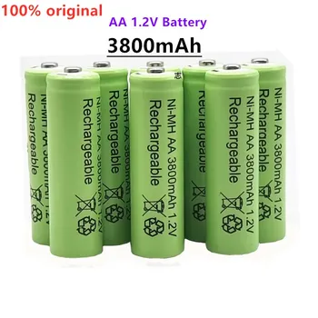 3800mAh AA 1.2 V baterijos Ni-MH baterija Žaislų Nuotolinio valdymo Įkraunamas Baterijas AA 1.2 v baterija 3800mah