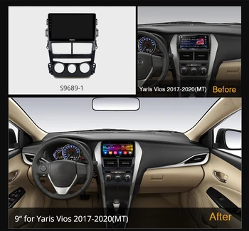 6G+128G Ownice Android 10.0 8Core Automobilių dvd Grotuvas Toyota Yaris Vios 2017 - 2020 Auto Radijo, GPS 4GLTE DSP SPDIF 1280*720 BT5.0