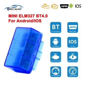 Android/IOS ELM327-V1.5 OBD2 Bluetooth 