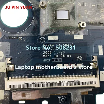 BĮ PIN YUAN K000091060 LA-5841P mainboard Toshiba Mini NB300 Nešiojamojo kompiuterio pagrindinę Plokštę su N450 Visos funkcijos pilnai Išbandyti