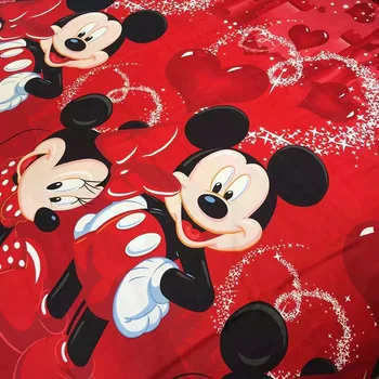 Disney Mickey Minnie Mouse Patalynės Komplektas Minkštas Šalikas Antklodė Antklode Padengti Patalynė Pagalvių Užvalkalai Vaikams, Mergaitėms, Suaugusiems Tuoktis Dovanos