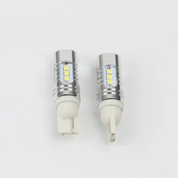 DMEX 2x T10 W5W 15W LED Lemputė 501 Auto Licenciją Plokštelės Šviesos 194 168 Automobilio LED Šalinimas Šviesa Skaityti Interjero Žibintas Posūkio Signalo Lemputė