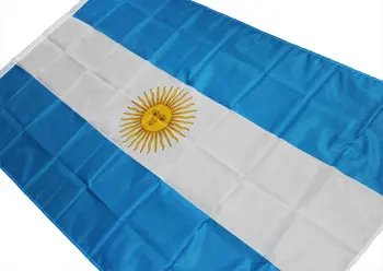 Futbolo baneriai poliesteris Patalpų Nr. Stiebo Argentinos vėliavos Namų puošybai Aukštos Kokybės Lauko