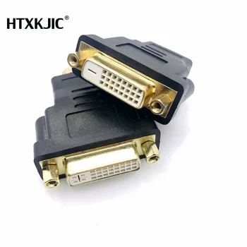 HDMI į DVI 24+5 Kabelio Adapteris HDMI Male į DVI DVI-I Female M-F Konverteris Adapteris Remti 1080P HDTV LCD , Juodos spalvos