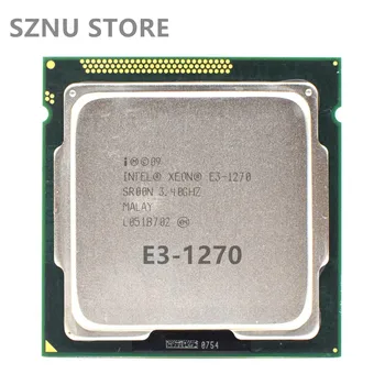 Intel Xeon E3 1270 3.4 GHz LGA 1155 8MB Quad Core CPU Procesorius SR00N