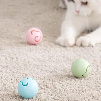 Interaktyvi Katė Kamuolys, Žaislai Kačiukas Žaisti Flash Šviesos Kamuolys Katžolių Rutulį Bell Ball