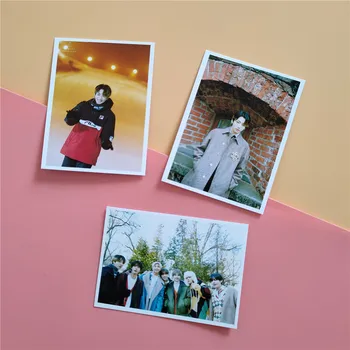 Korėjiečių Grupėms, KPOP Bangtan Berniukai 2020 M. Žiemos Paketas Peržiūrėti Gabalai Plakatai Lomo Kortele PhotoCard Siena Lipdukas Gerbėjai Kolekcija