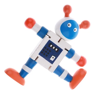 Mediniai Graikinių riešutų Lėlių Robotas Pav Vaikų Žaislai Lankstus Bendrą Namų Dekoro Amžius 3+