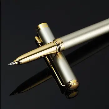 Metalo šratinukas verslo vandens rašiklis, aukštos kokybės reklaminės dovanos parašą pen office mokyklinės prekės, raštinės reikmenys
