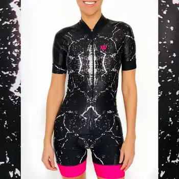Moterų Dviračių triatlonas kostiumą drabužių 2020 skinsuits kūno roupa de ciclismo feminino rompers moterų jumpsuit triatlon rinkiniai