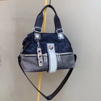 Moterų maišas prabangos Prekės ženklo dizaineris piniginės ir rankinės, Didelės Talpos Travel Tote Maišą moterų rankena viršuje maišelį Retro Pečių Maišą