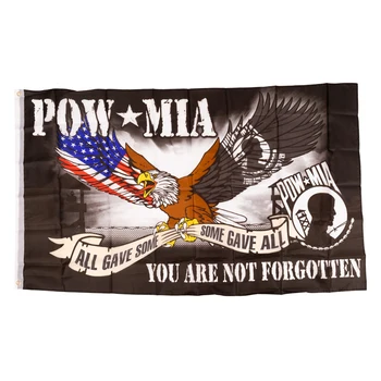 Nemokamas pristatymas xvggdg vėliavos 90 x 150cmPolyester Karinis Memorialas Pow Mia Šaligatvio JAV Pow Atminimo Baneriai