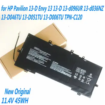 Originalus 45WH VR03XL Laptopo Baterija HP Pavilion 13-D Pavydas 13 13-D 13-d096UR 13-d036NZ 13-D046TU 13-D051TU 13-D006TU TPN-C120