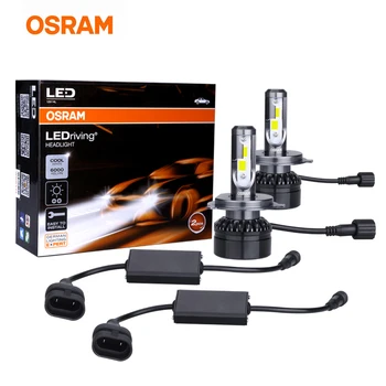 OSRAM lampada led h7 6000K Balta 25W 12V H4, H1 Automobilių Žibintų H8, H11 H16 9012 HIR2 HB2 9003 HB4 HB3 9005 9006 Auto Rūko žibinto Lemputė
