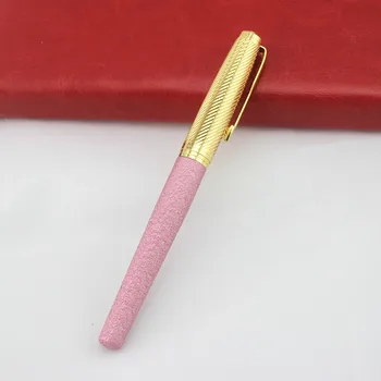Prabanga Metalo Iridium Roller Ball Pen 0,5 mm Plunksnų Aukštos Kokybės Tušinukai, Biuro Reikmenys, Studentų Rašymo Dovaną
