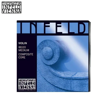 Thomastik-Infeld IB100 Mėlyna Smuiko Stygos, Pilnas Komplektas, IB100, 4/4 Dydžio, Sintetinių Core