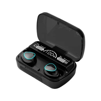 TWS Bluetooth 5.1 Ausinės 2000mAh Baterija, Dėžutė Su Mikrofono Belaidžių Ausinių 9D Stereo Sporto Vandeniui Ausinių Ausinių