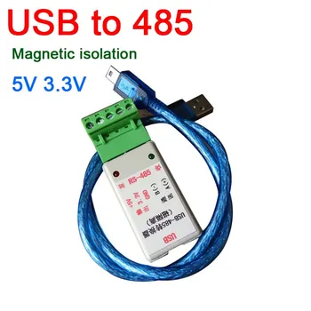 USB į RS-485 magnetinė izoliacija Konverteris Adapteris ch340T Chip USB/485 konversijos LED Indikatorius, apsauga nuo viršįtampių, 5V 3.3 V